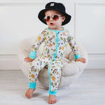 Bolting to the Beach Dream Romper Milk & Baby