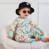 Bolting to the Beach Dream Romper Milk & Baby