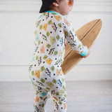 Bolting to the Beach Dream Romper Milk & Baby