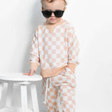 Sandy Checkers Dream Jogger Milk & Baby