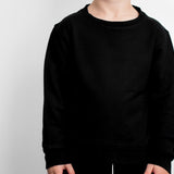 BLACK TERRY DREAM PULLOVER