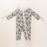 Botanical Bamboo Convertible Jumpsuit | Milk & Baby