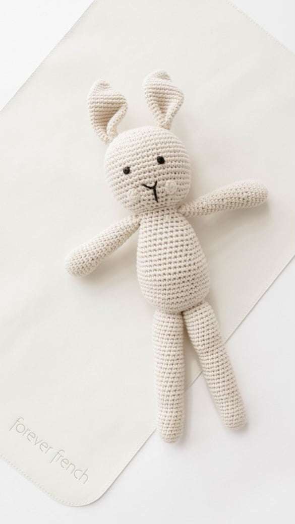 Honey the Bunny | Knit Doll Milk & Baby