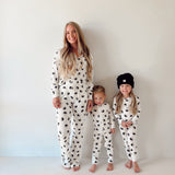 Women's Bamboo Pajamas | Black & White Yin Yang