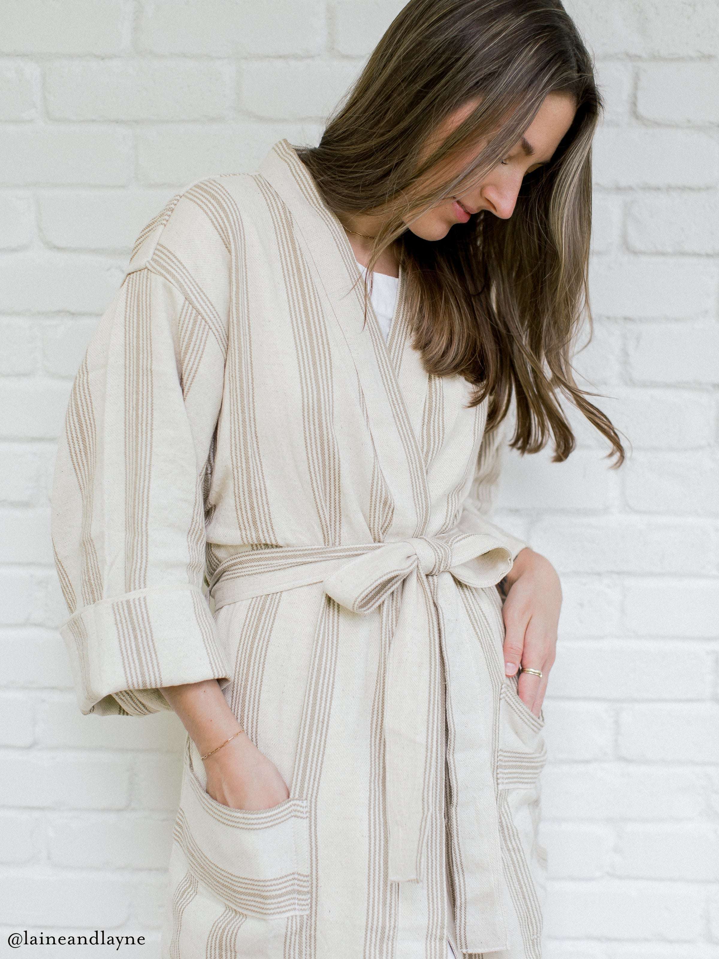 Ciragan Kimono Robe Milk & Baby