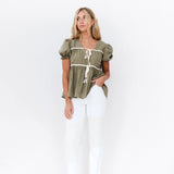 Winny Top in Olive