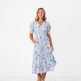 Margo Dress in Sky Blue