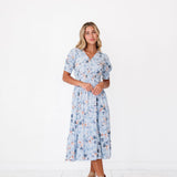 Margo Dress in Sky Blue