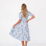 Margo Dress in Sky Blue