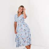 Margo Dress in Sky Blue