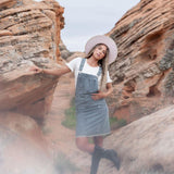 Jovi Denim Overall Dress