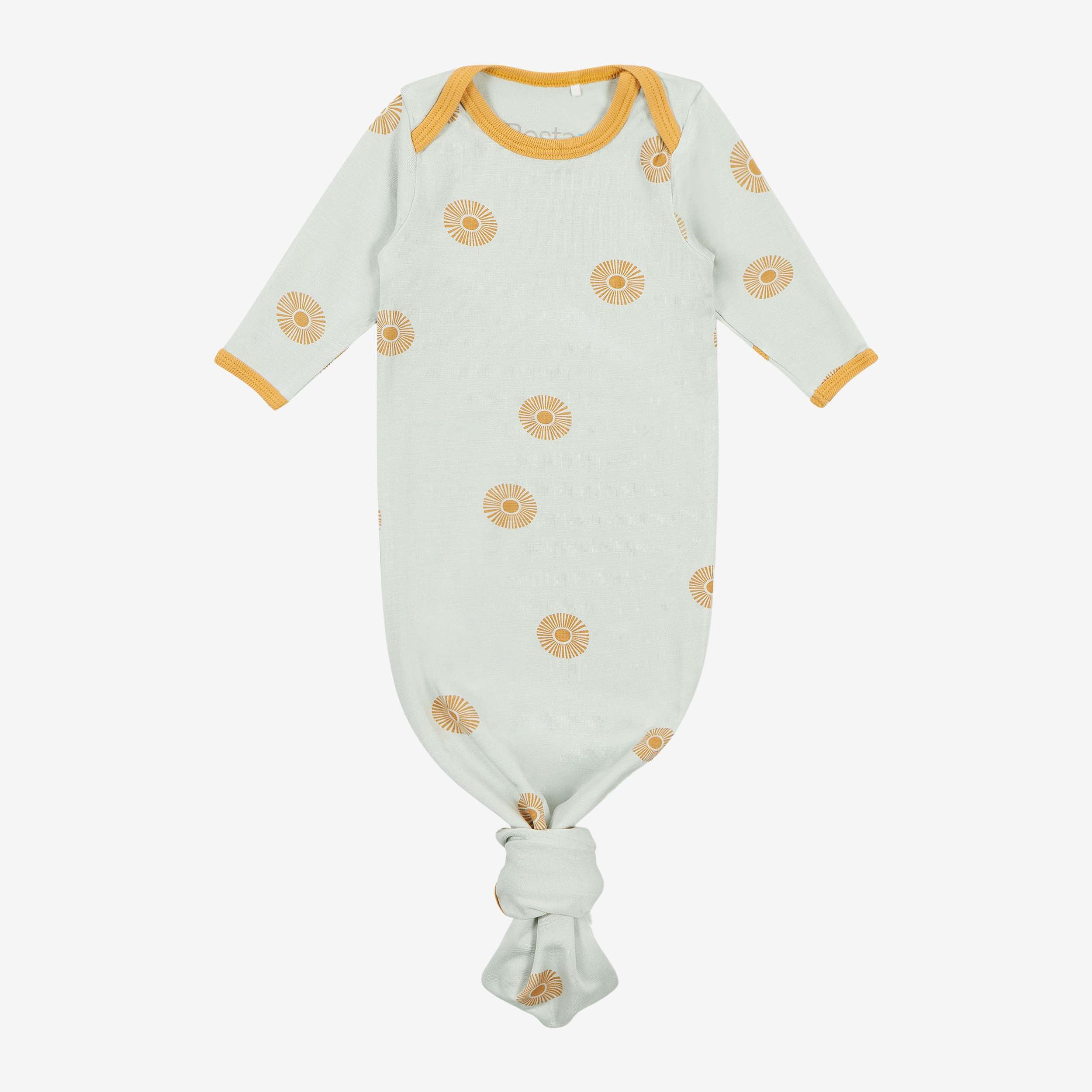 Fall Sunbright Knotted Gown Milk & Baby