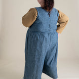 Backyard Jumpsuit in Indigo Chambray