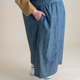 Backyard Jumpsuit in Indigo Chambray