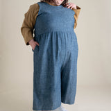 Backyard Jumpsuit in Indigo Chambray