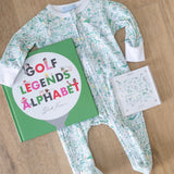 Golf Zip Baby Onesie