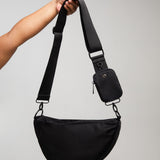 BLACK CROSSBODY BAG