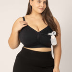 Sublime® Hands-Free Pumping & Nursing Bra | Black Milk & Baby