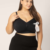 Sublime® Hands-Free Pumping & Nursing Bra | Black Milk & Baby