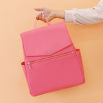 Freshly Picked Hot Pink Classic Diaper Bag II Milk & Baby