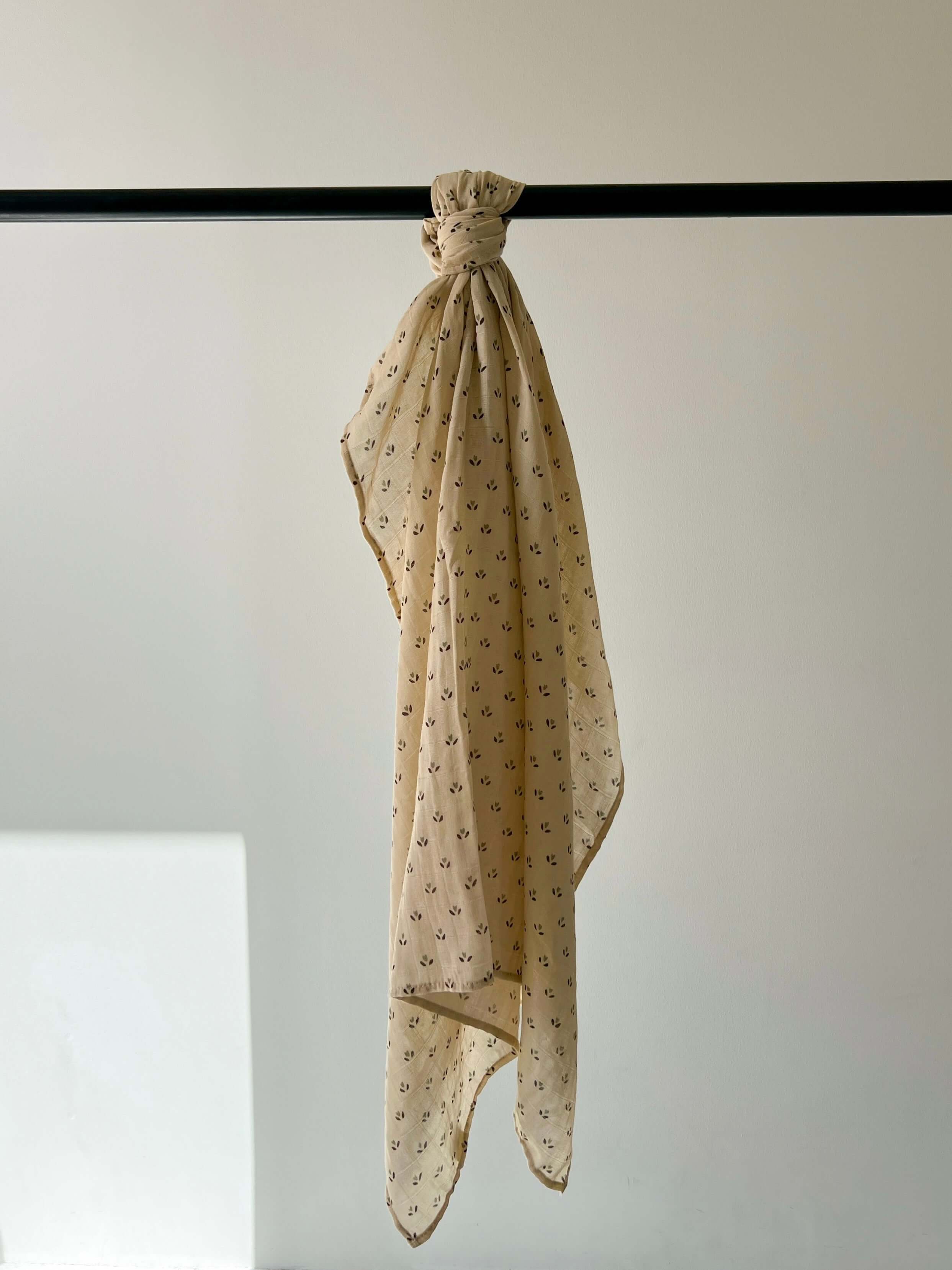 Flora | Muslin Swaddle | Milk & Baby