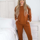 Copper Terry Dream Pullover Milk & Baby