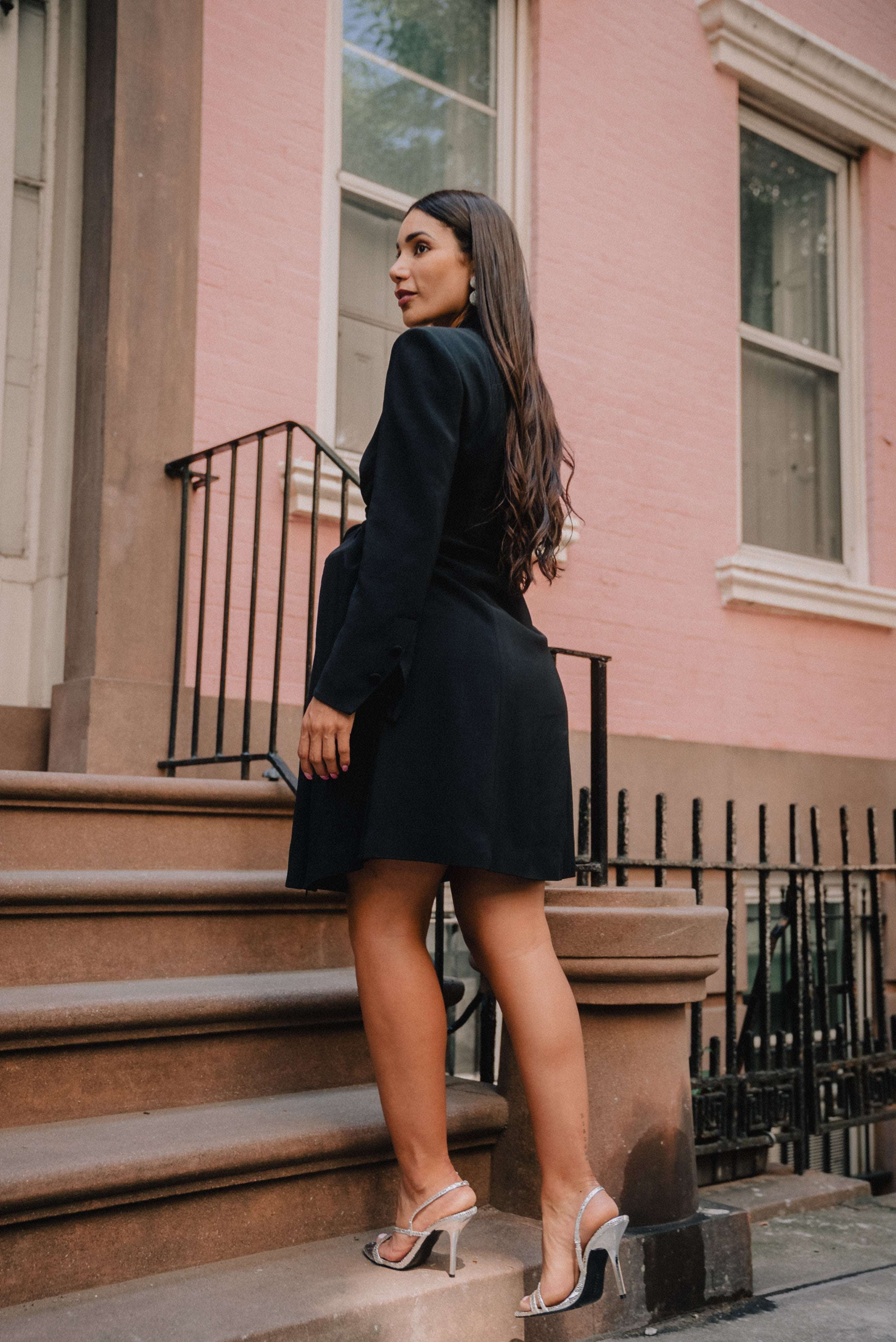 Marie Blazer Dress | Nursing Friendly Milk & Baby