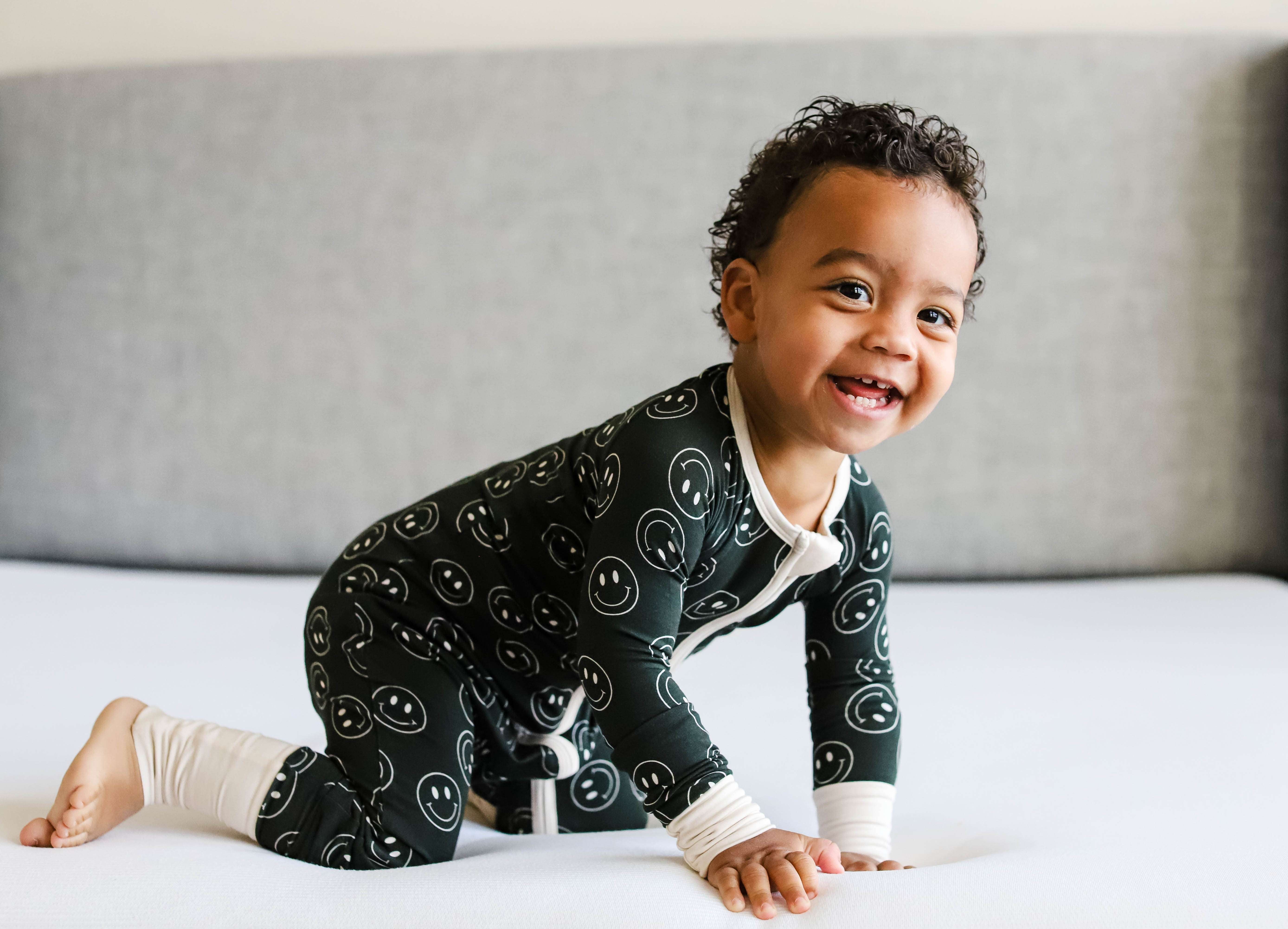 Midnight Smiles Dream Romper Milk & Baby