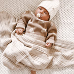 Bring me Home Pointelle Blanket | Beige Milk & Baby