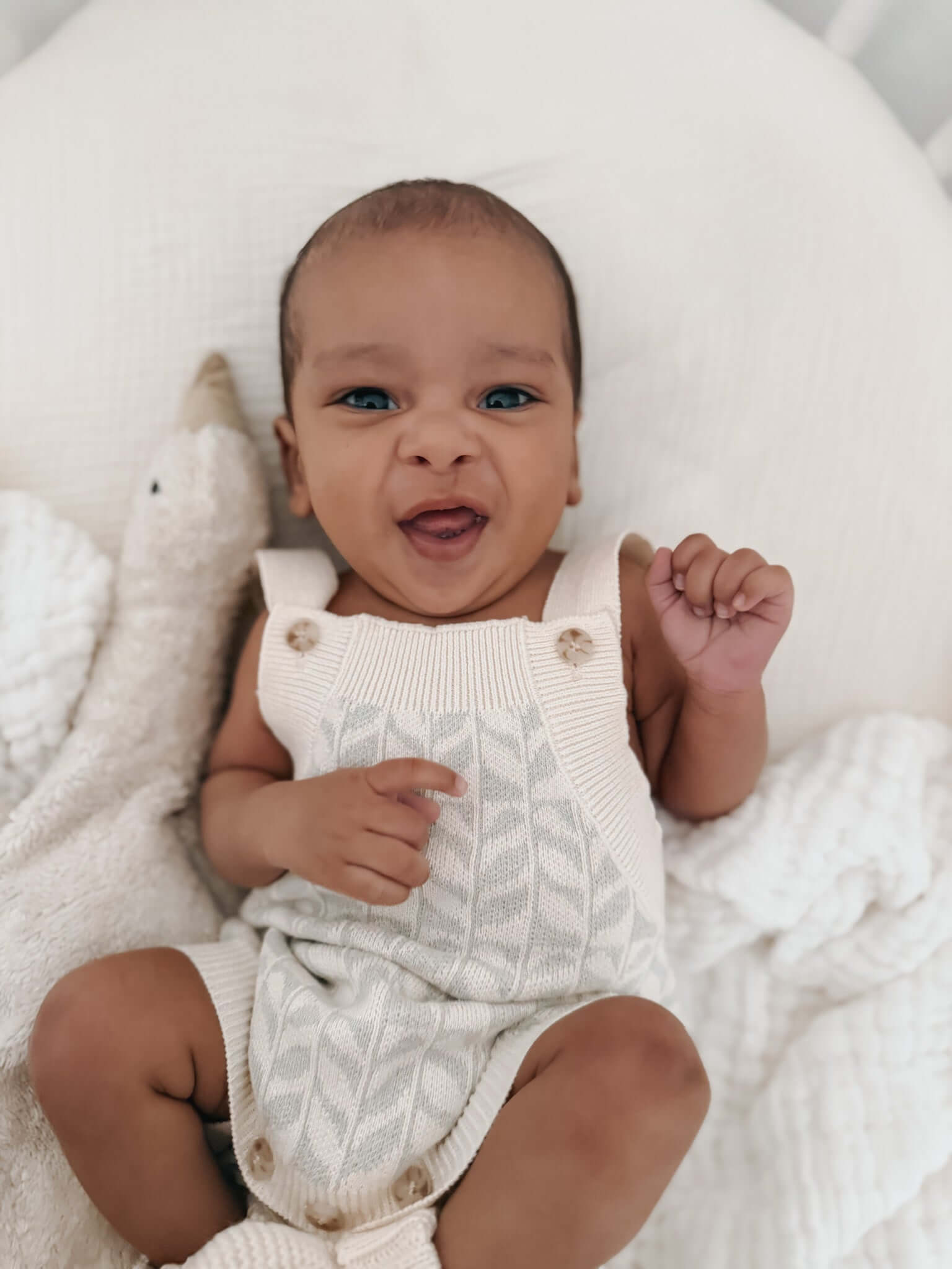 Luna + Luca Sprouts Romper | Milk & Baby