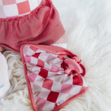 DREAMY PINK CHECKERS DREAM LOVEY