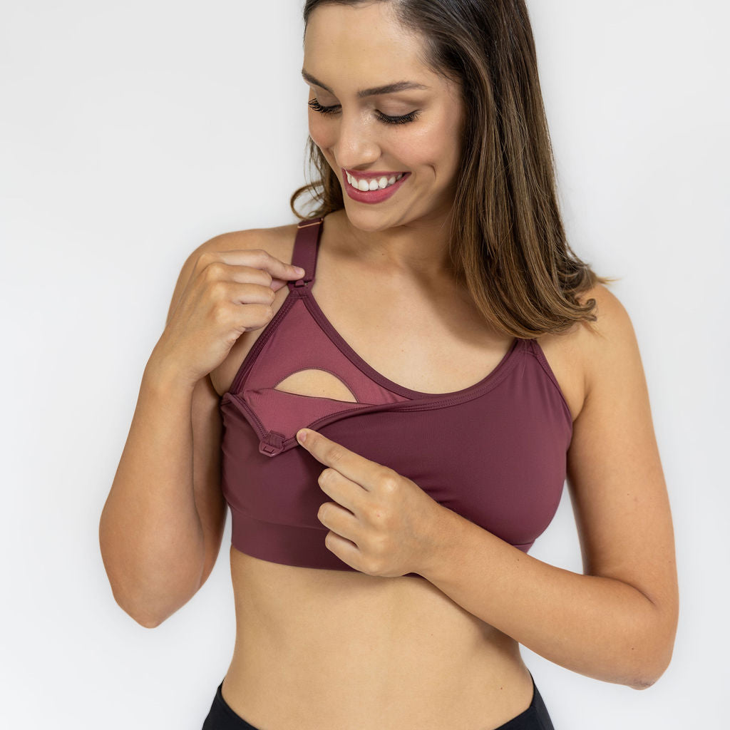 Strappy Back 2.0 Nursing Sports Bra