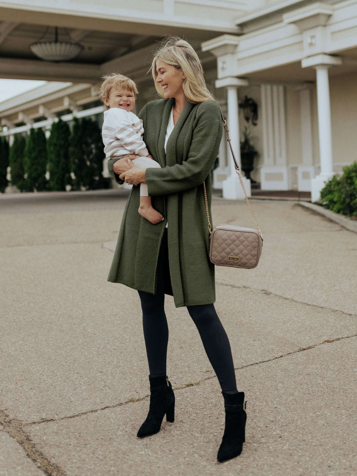 Chloe Cardigan Sweater | Thyme Milk & Baby