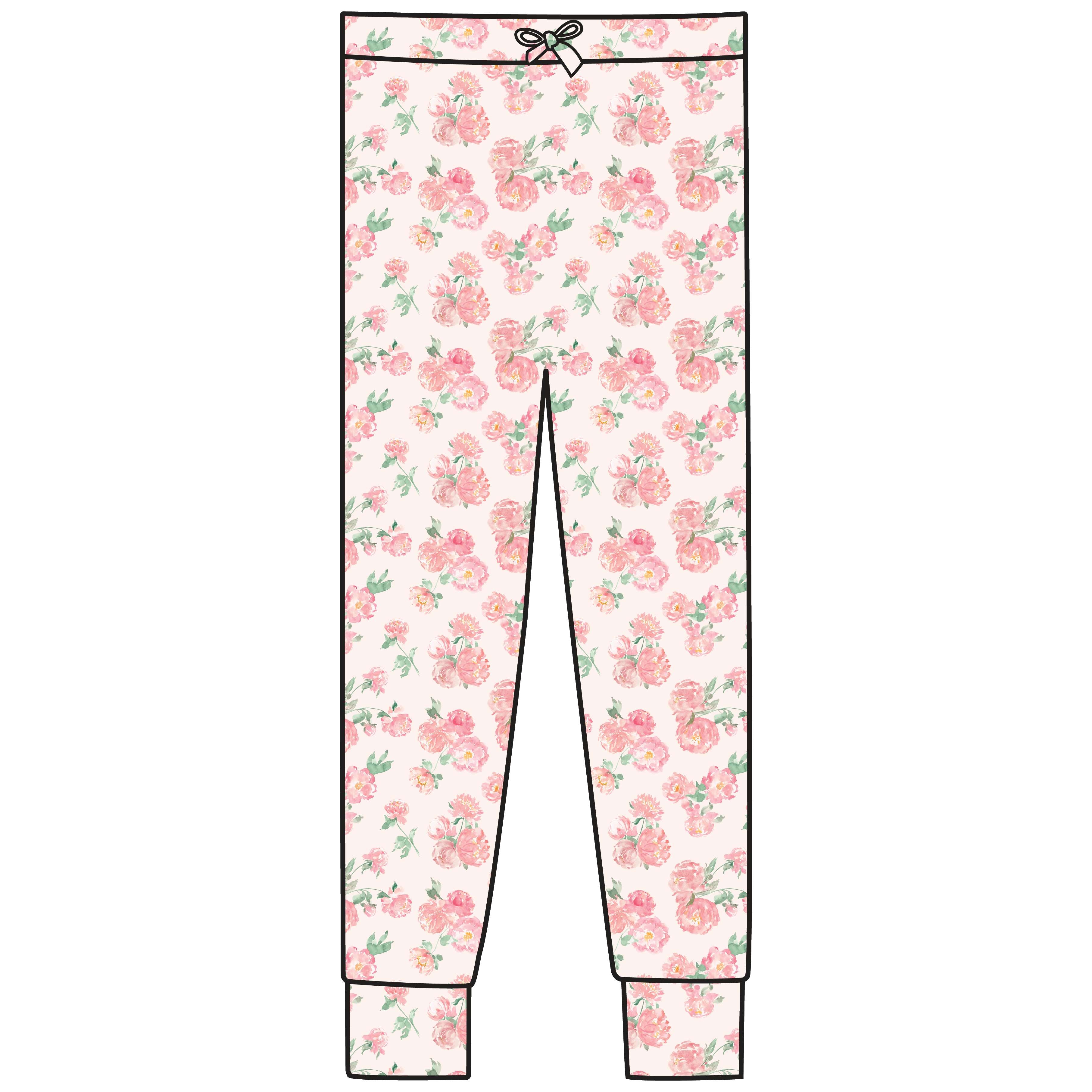 Katie-Rae Women's Lounge Pants Milk & Baby