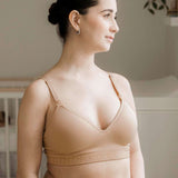 Signature Sublime® Contour Maternity & Nursing Bra | Beige | Milk & Baby