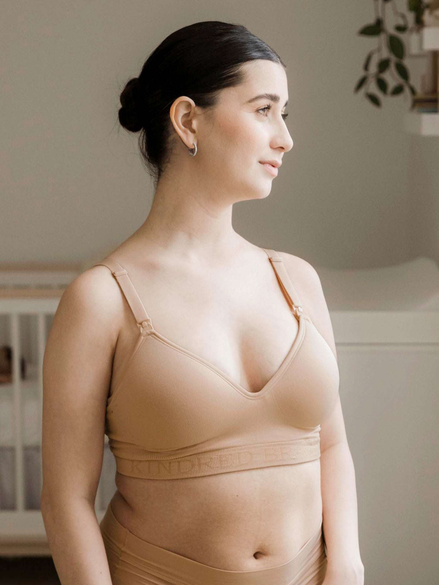 Signature Sublime® Contour Maternity & Nursing Bra | Beige | Milk & Baby 