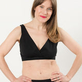 Cross-Front Pull-Over Nursing & Maternity Bralette - Solids