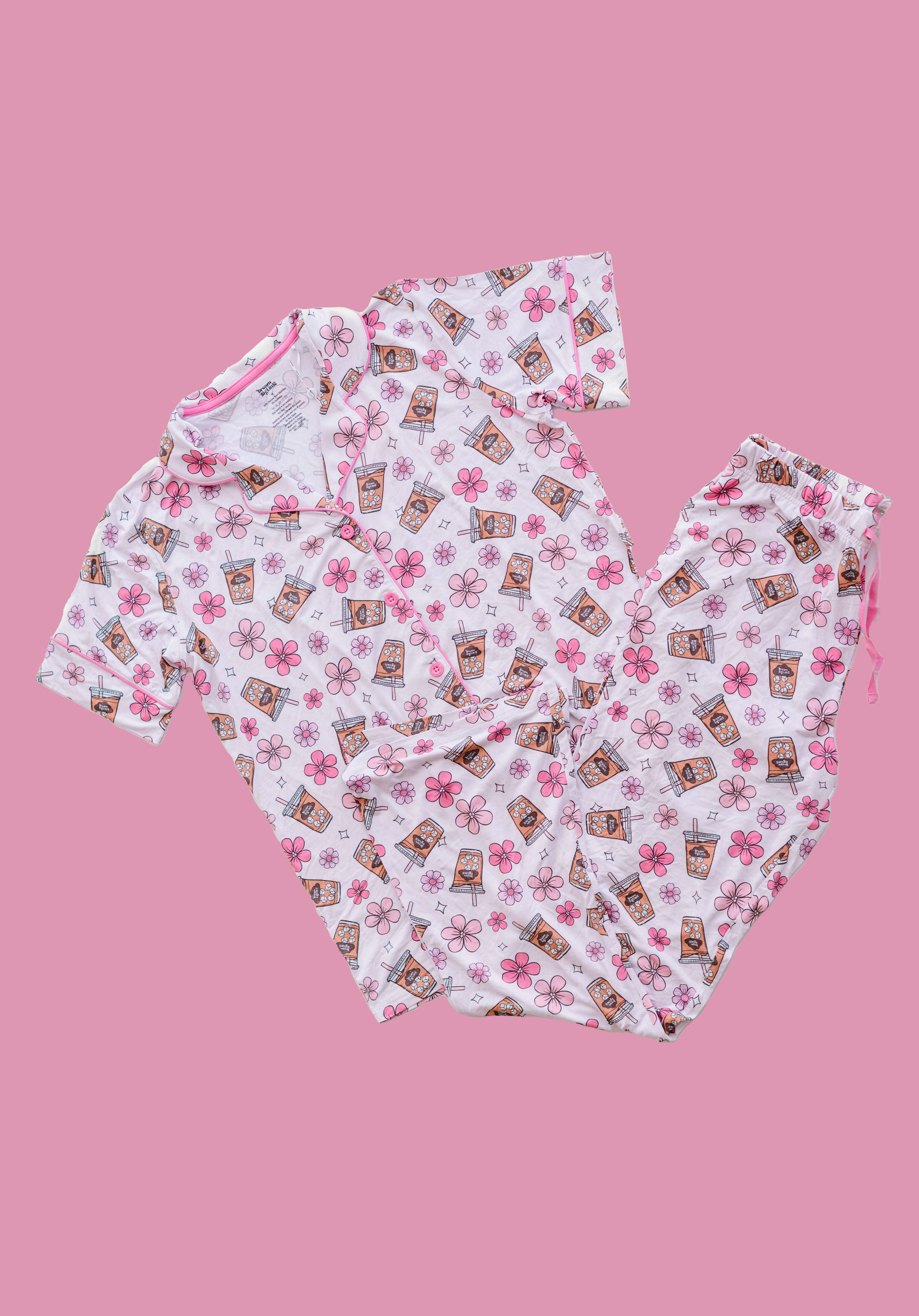 A Cup Of Dreams Women's Dream Pajamas Milk & Baby