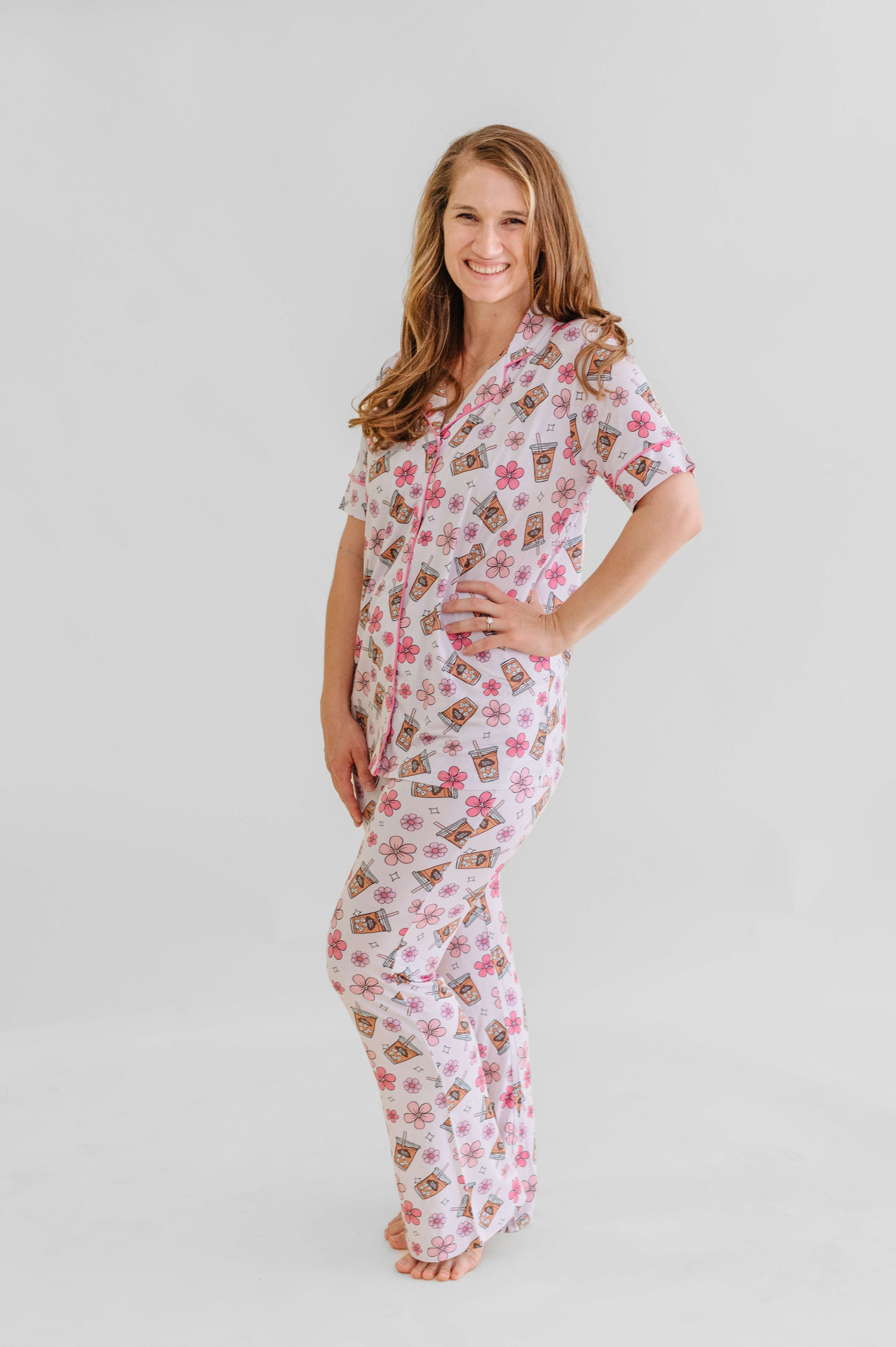 A Cup Of Dreams Women's Dream Pajamas Milk & Baby