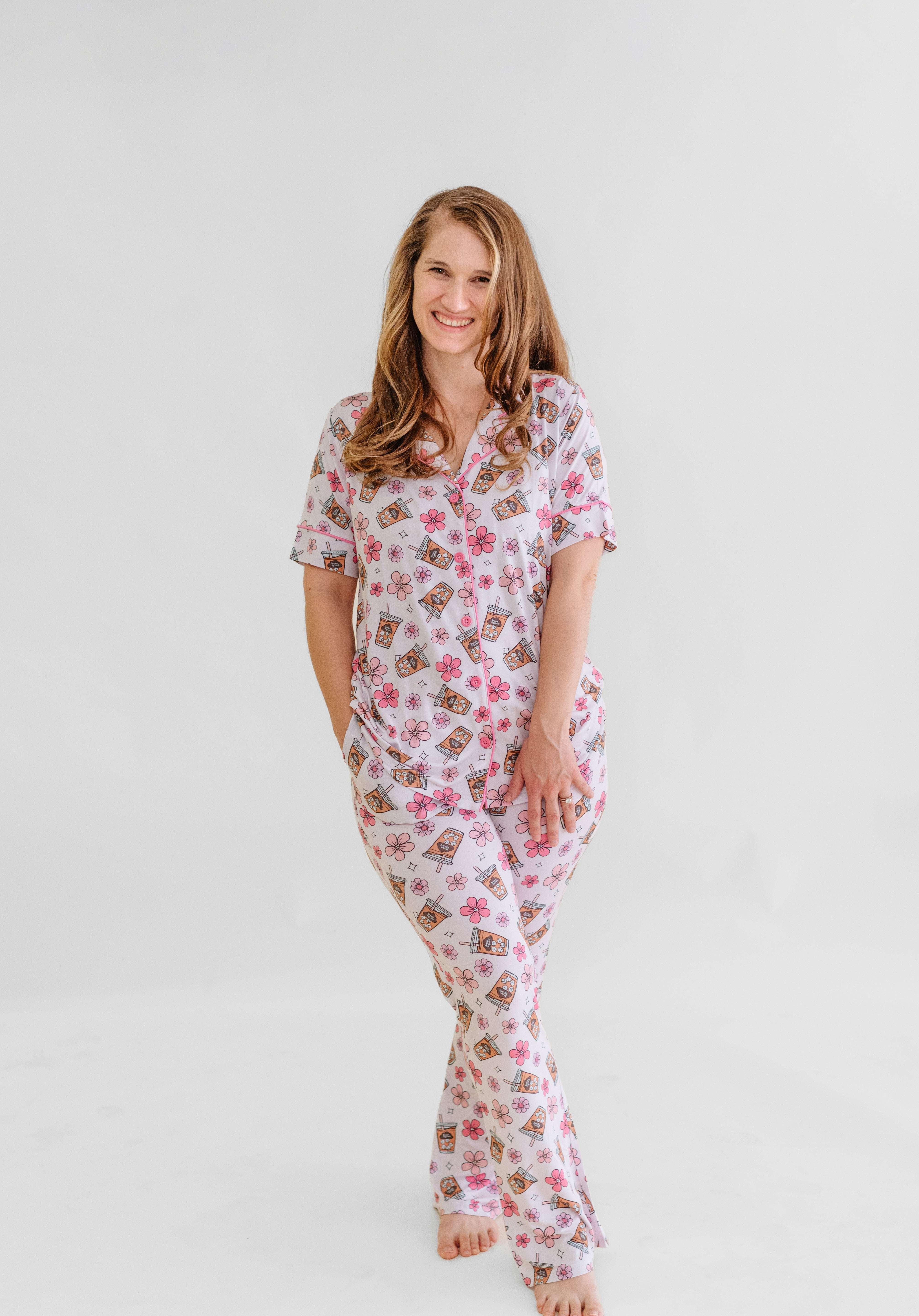 A Cup Of Dreams Women's Dream Pajamas Milk & Baby