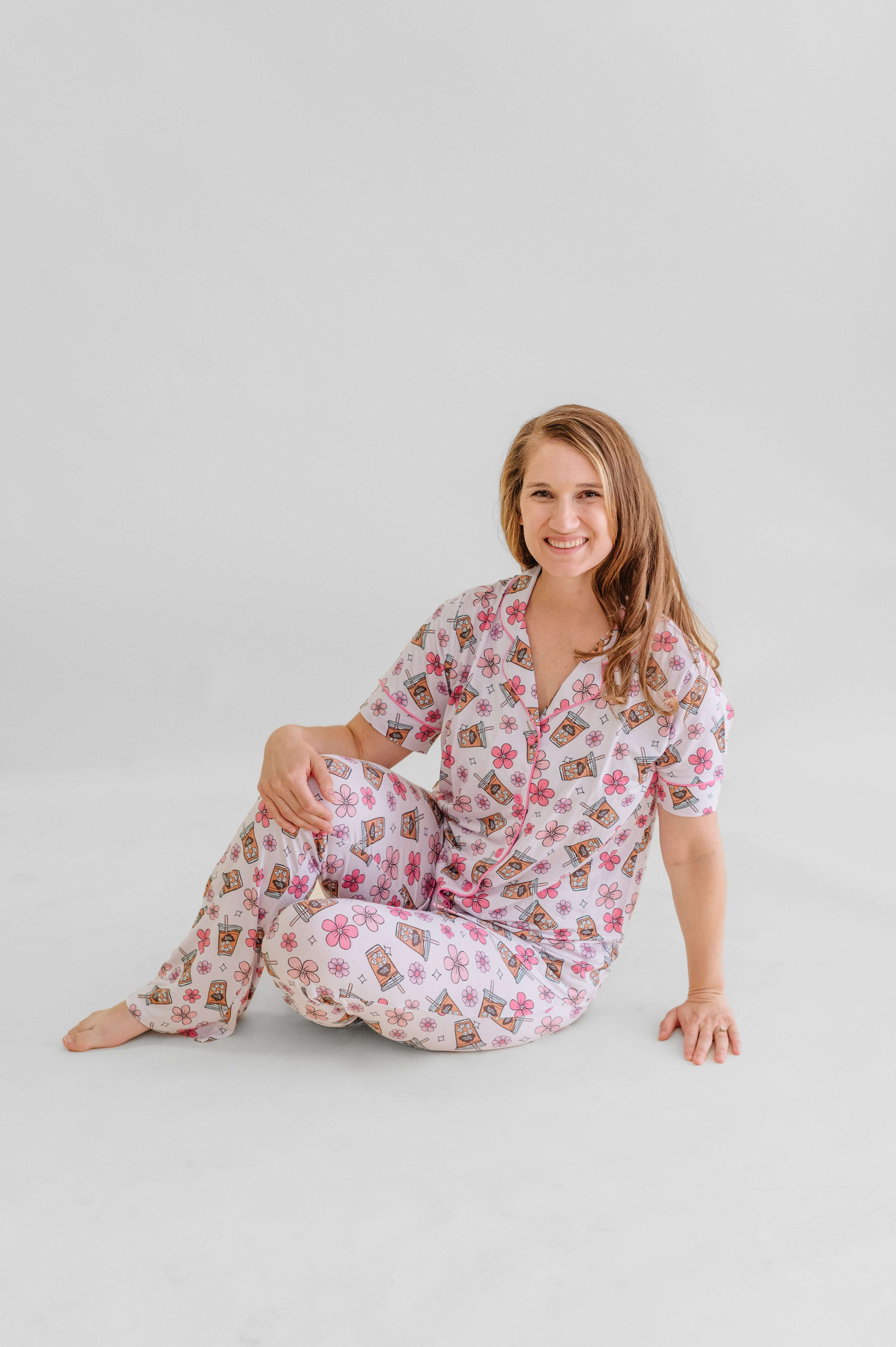 A Cup Of Dreams Women's Dream Pajamas Milk & Baby