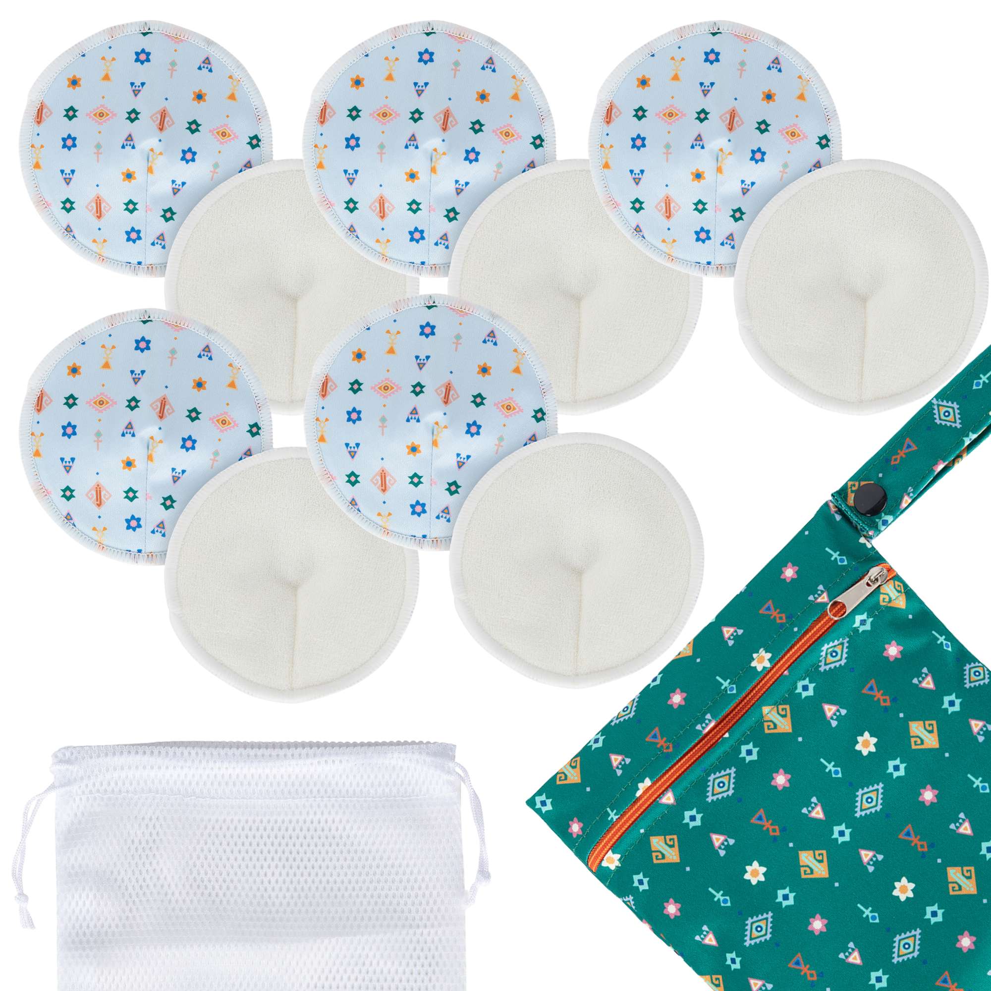 Nazar Reusable Breast Pads Milk & Baby