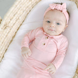 Aspen Outfit, Hat and Headband Set | Pink