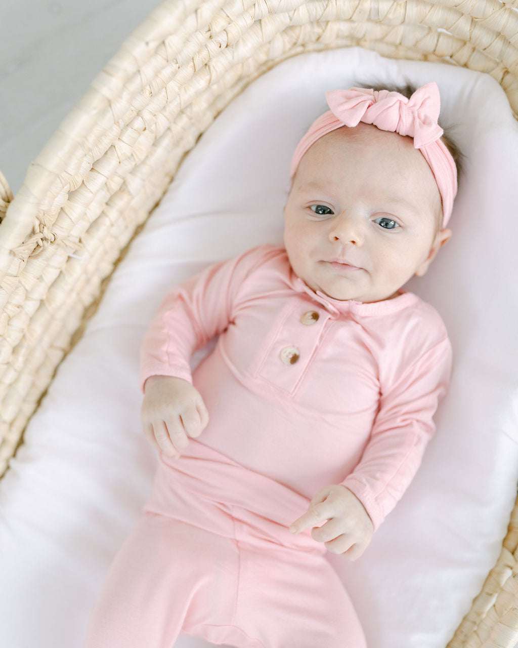 Emerson Top and Bottom Set | Pink Milk & Baby