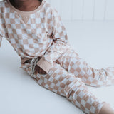 Sandy Checkers Dream Jogger Milk & Baby