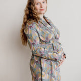 Organic Cotton Women’s Lounge Robe in Whimsy