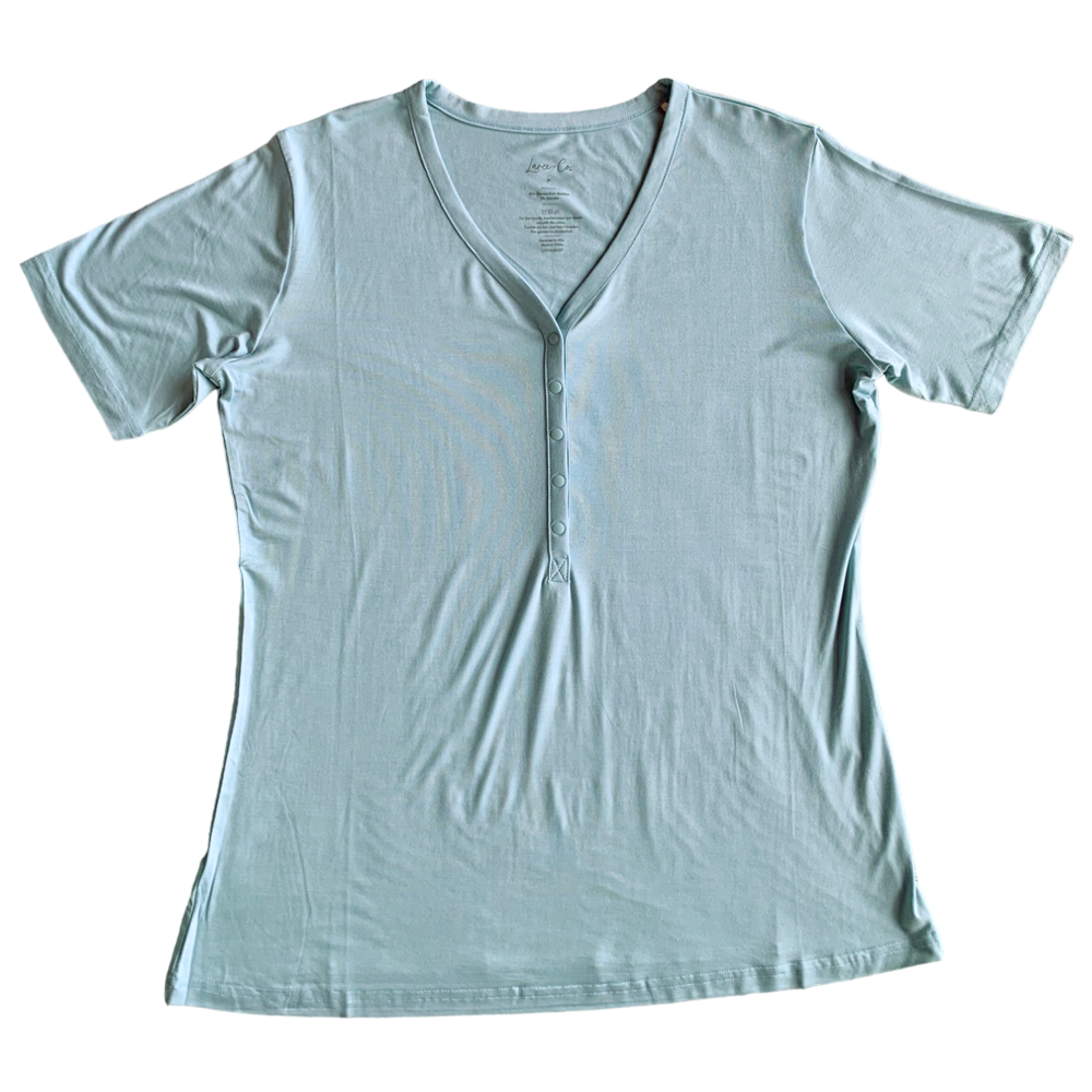 Parvana Bamboo Adult Lounge Top Milk & Baby