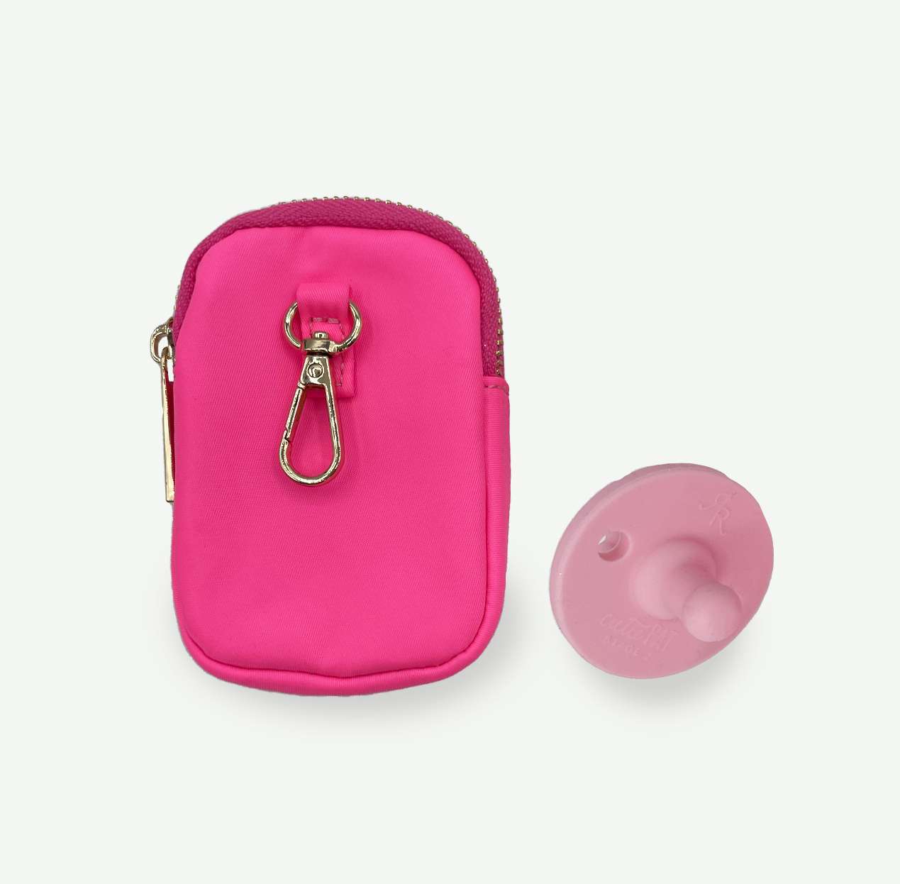 citymouseny Paci Pouch | Hot Pink Milk & Baby