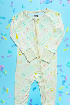 Pastel Smiles Dream Romper Milk & Baby