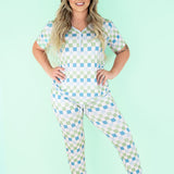 HIGH TIDE CHECKERS WOMEN'S JOGGER DREAM SET